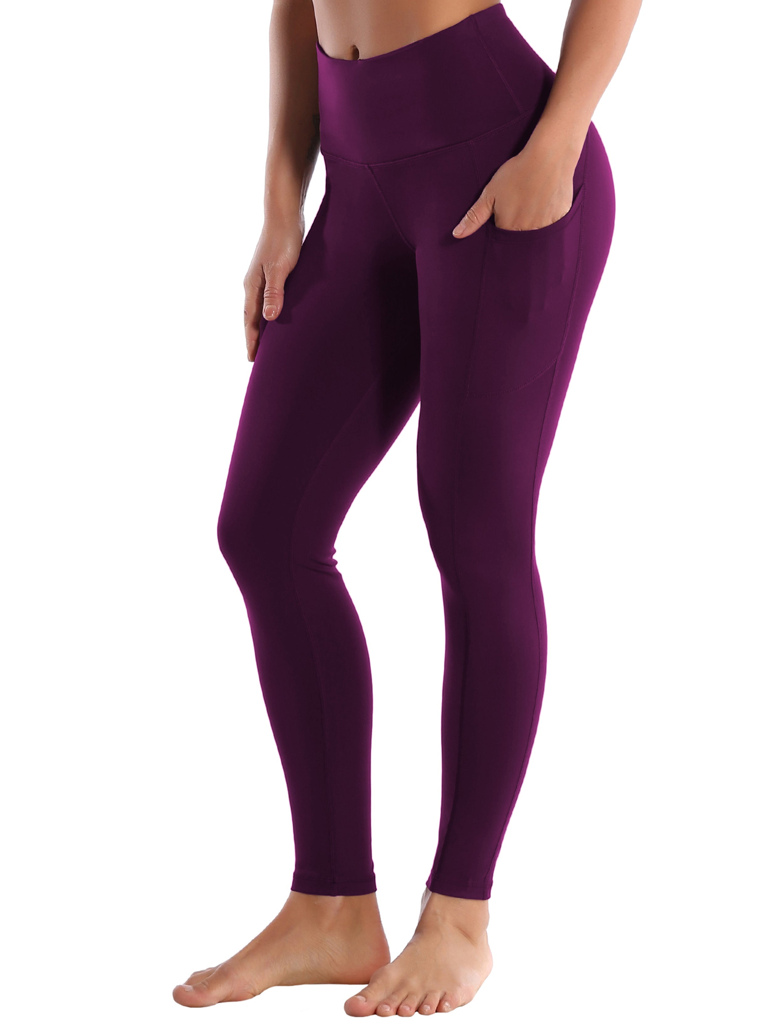 Hip Line Side Pockets Golf Pants grapevine Sexy Hip Line Side Pockets 75%Nylon/25%Spandex Fabric doesn't attract lint easily 4-way stretch No see-through Moisture-wicking Tummy control Inner pocket Two lengths