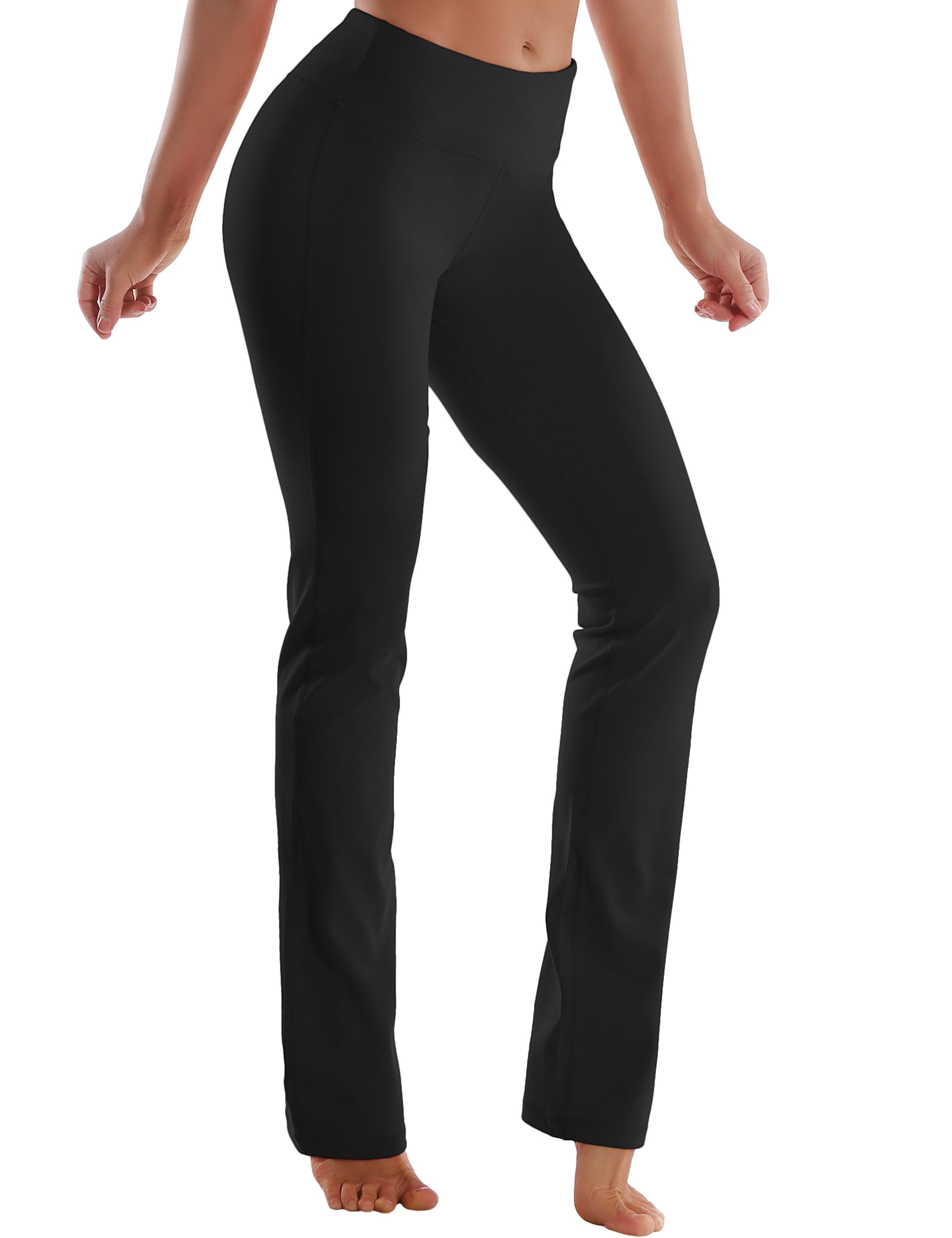 29" 31" 33" 35" Straight Leg Leggings black_Golf