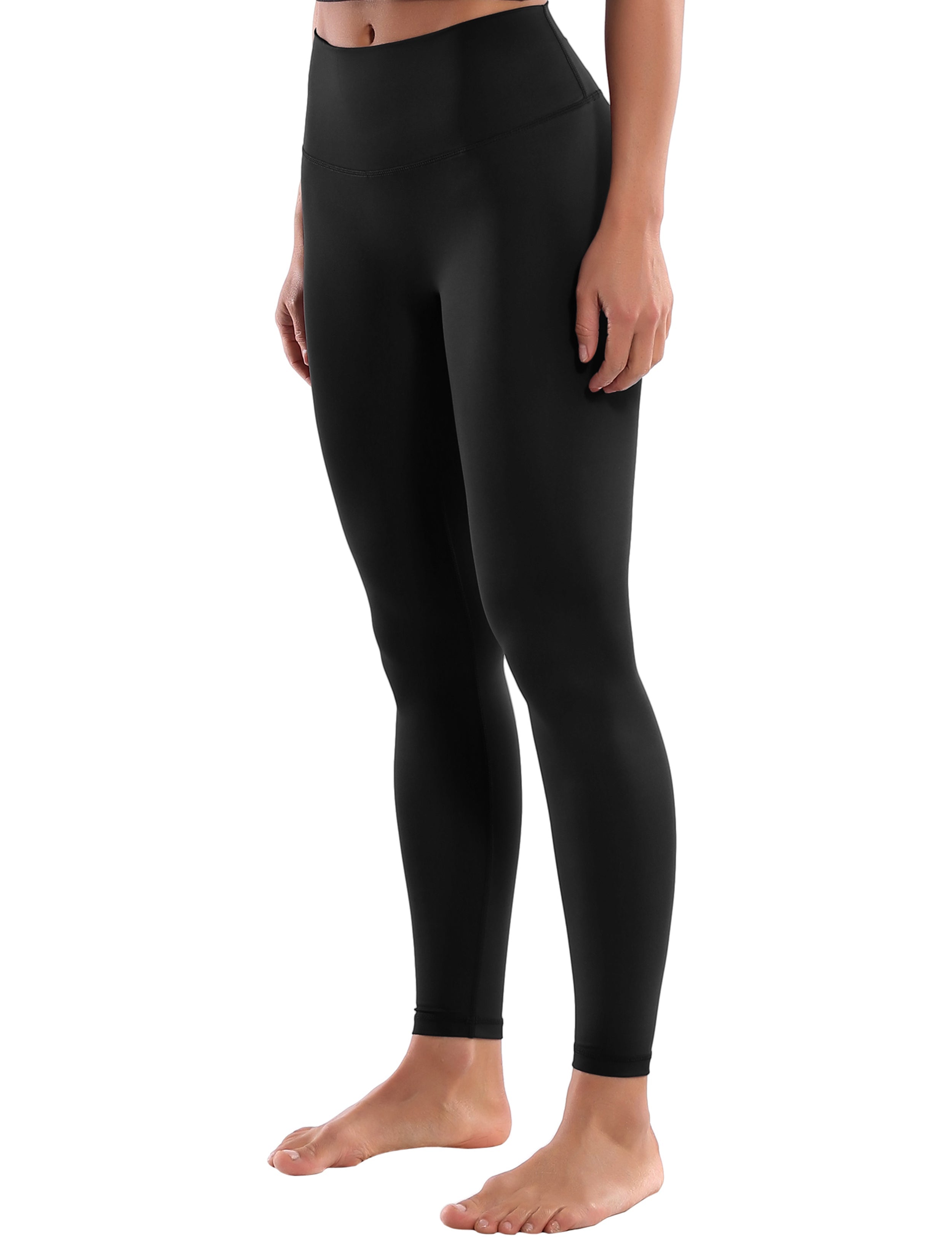 Crotch Seamless Biking Pants black