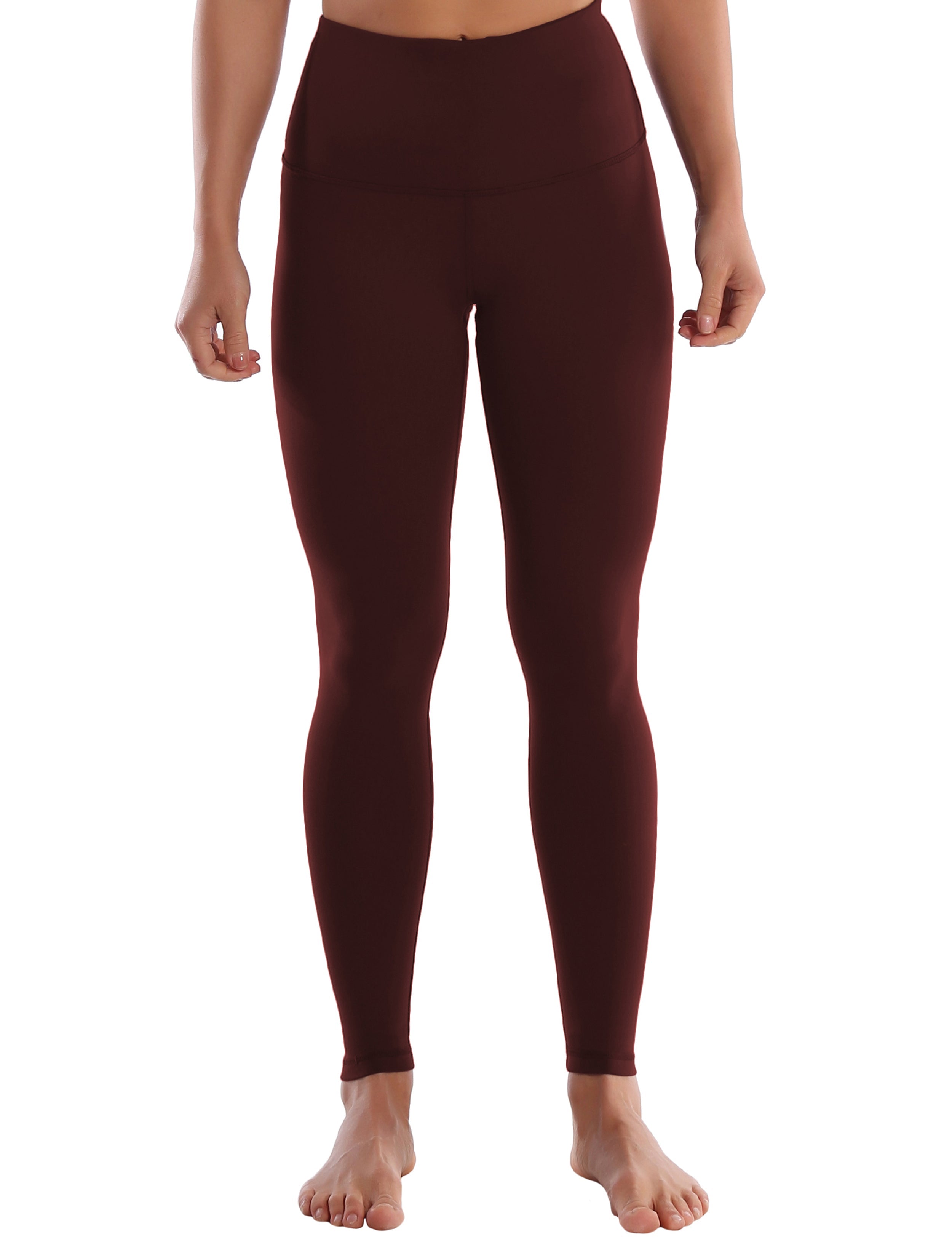 Super High Waist Golf Pants mahoganymaroon_Golf