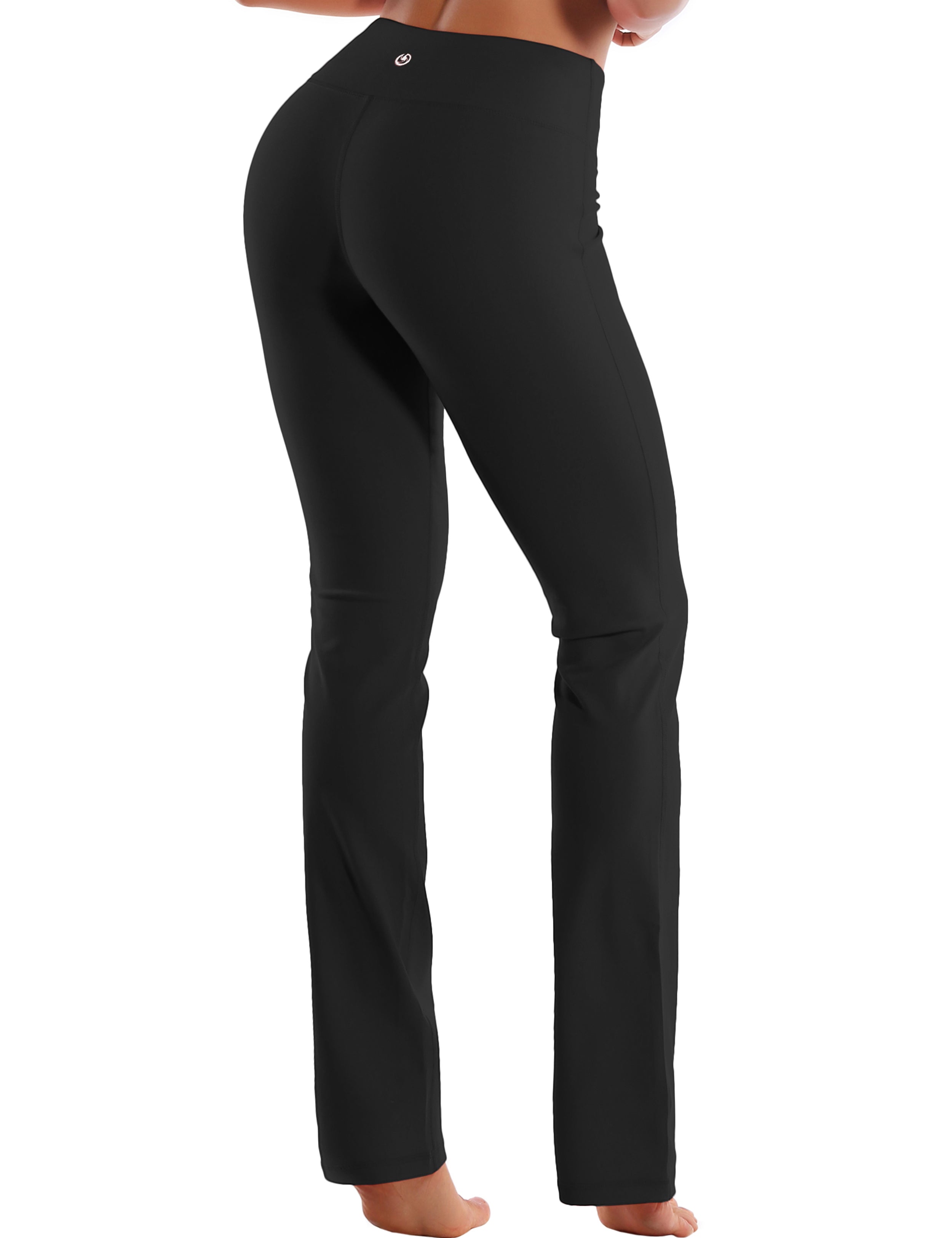 29" 31" 33" 35" Straight Leg Leggings black_Golf