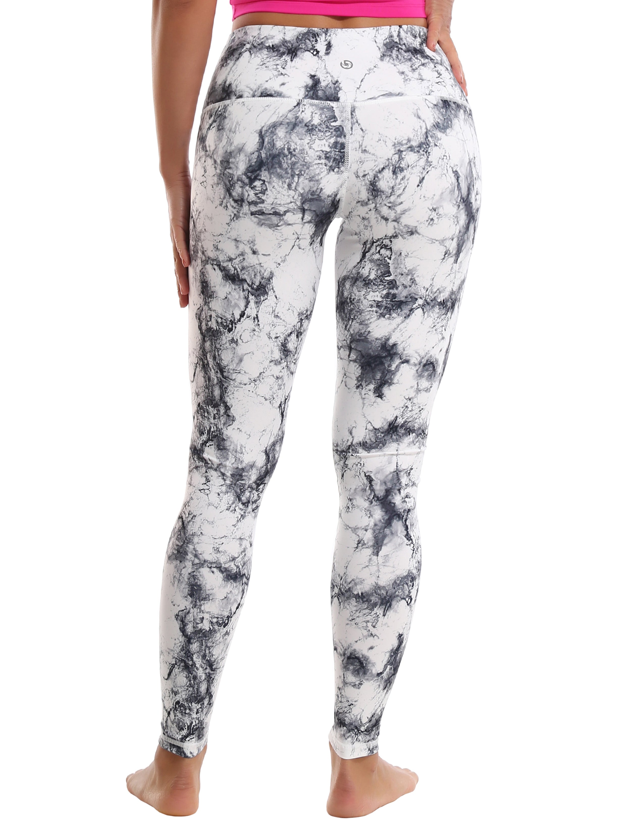 High Waist Tall Size Pants arabescato 82%Polyester/18%Spandex Fabric doesn't attract lint easily 4-way stretch No see-through Moisture-wicking Tummy control Inner pocket