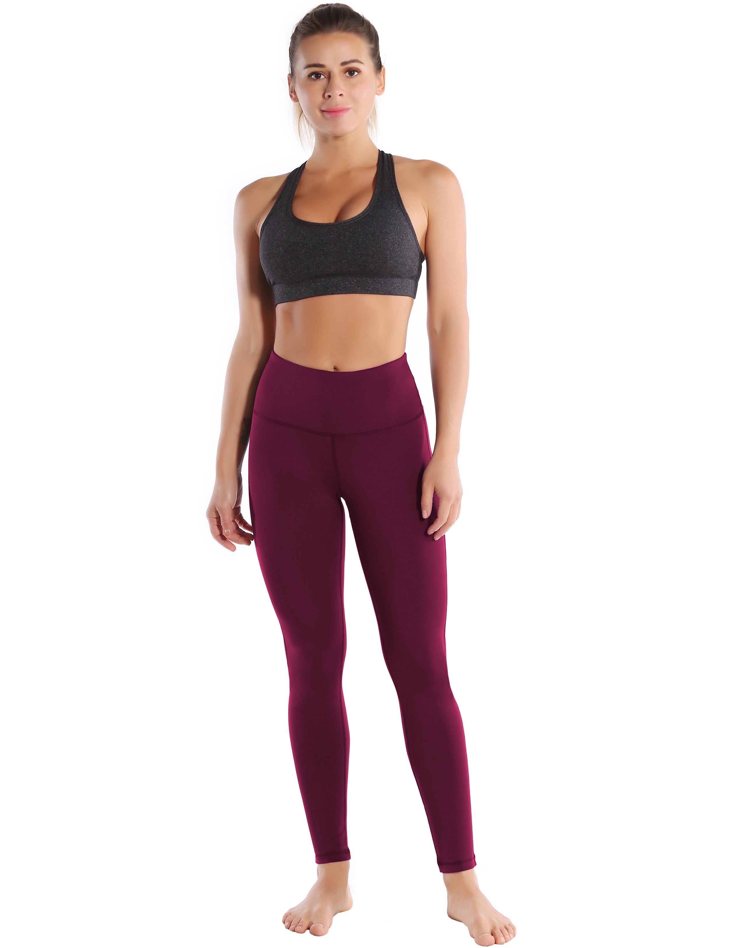 High Waist Side Line Pilates Pants grapevine Side Line is Make Your Legs Look Longer and Thinner 75%Nylon/25%Spandex Fabric doesn't attract lint easily 4-way stretch No see-through Moisture-wicking Tummy control Inner pocket Two lengths