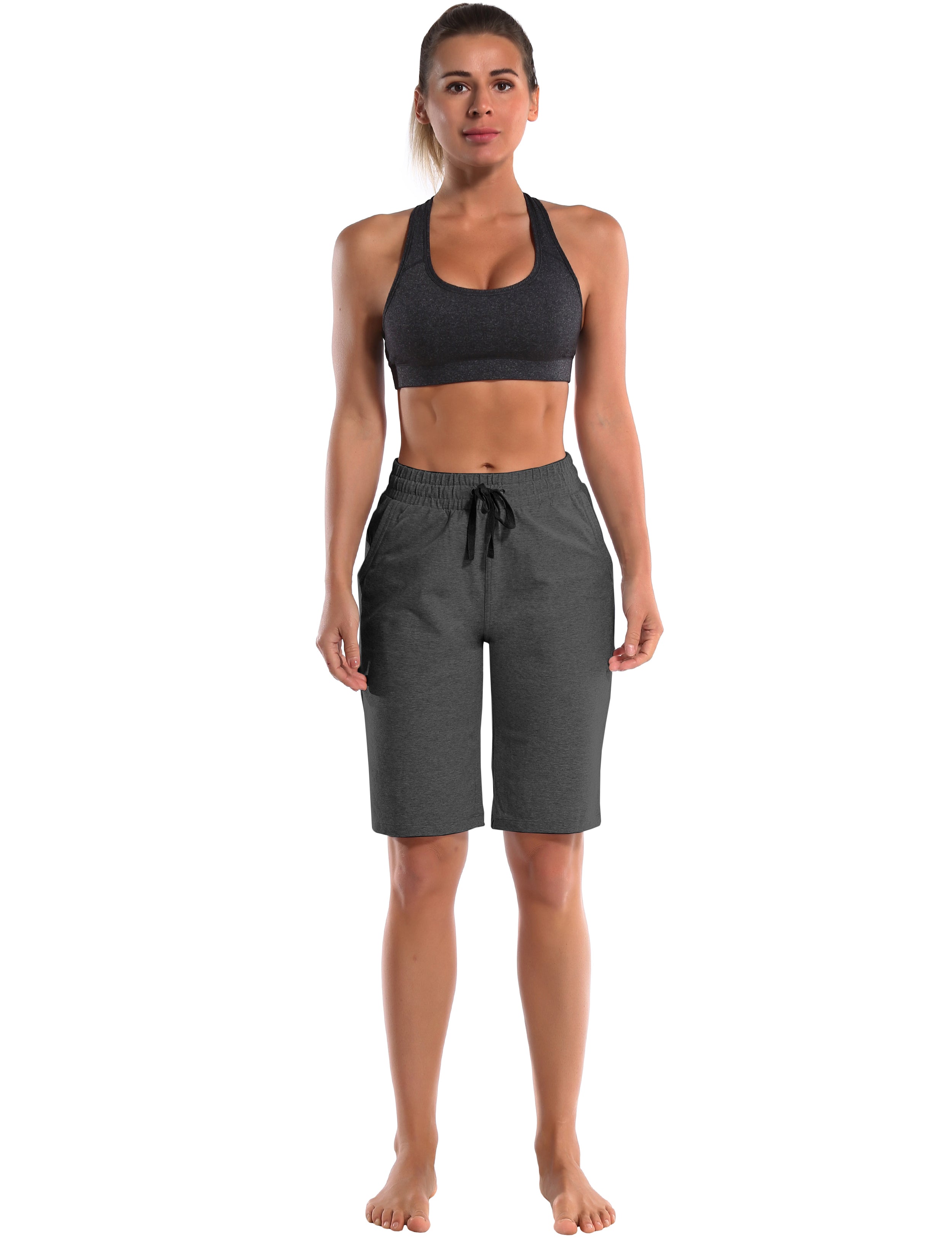 10" Joggers Shorts heathercharcoal_Tall Size