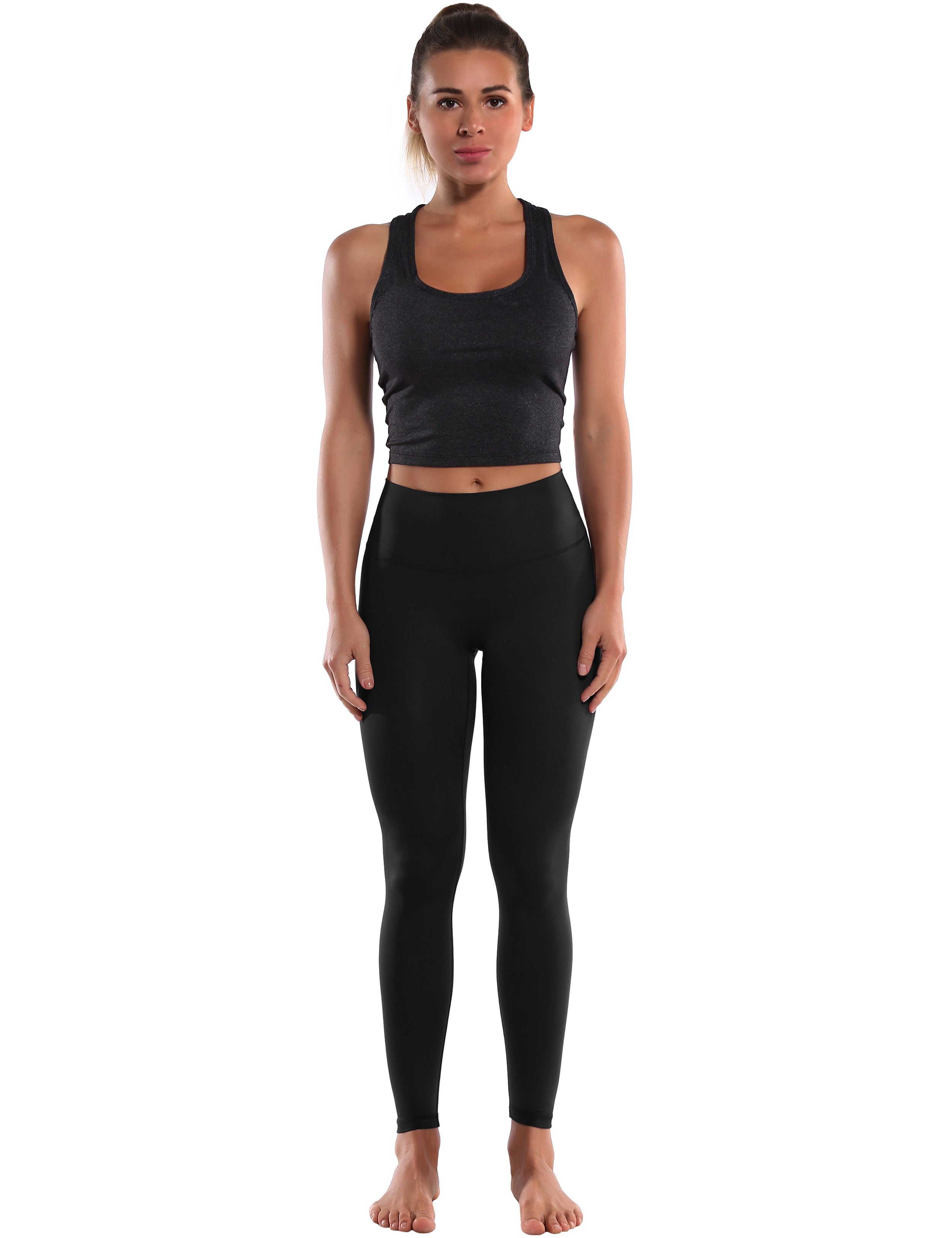 Crotch Seamless yogastudio Pants black