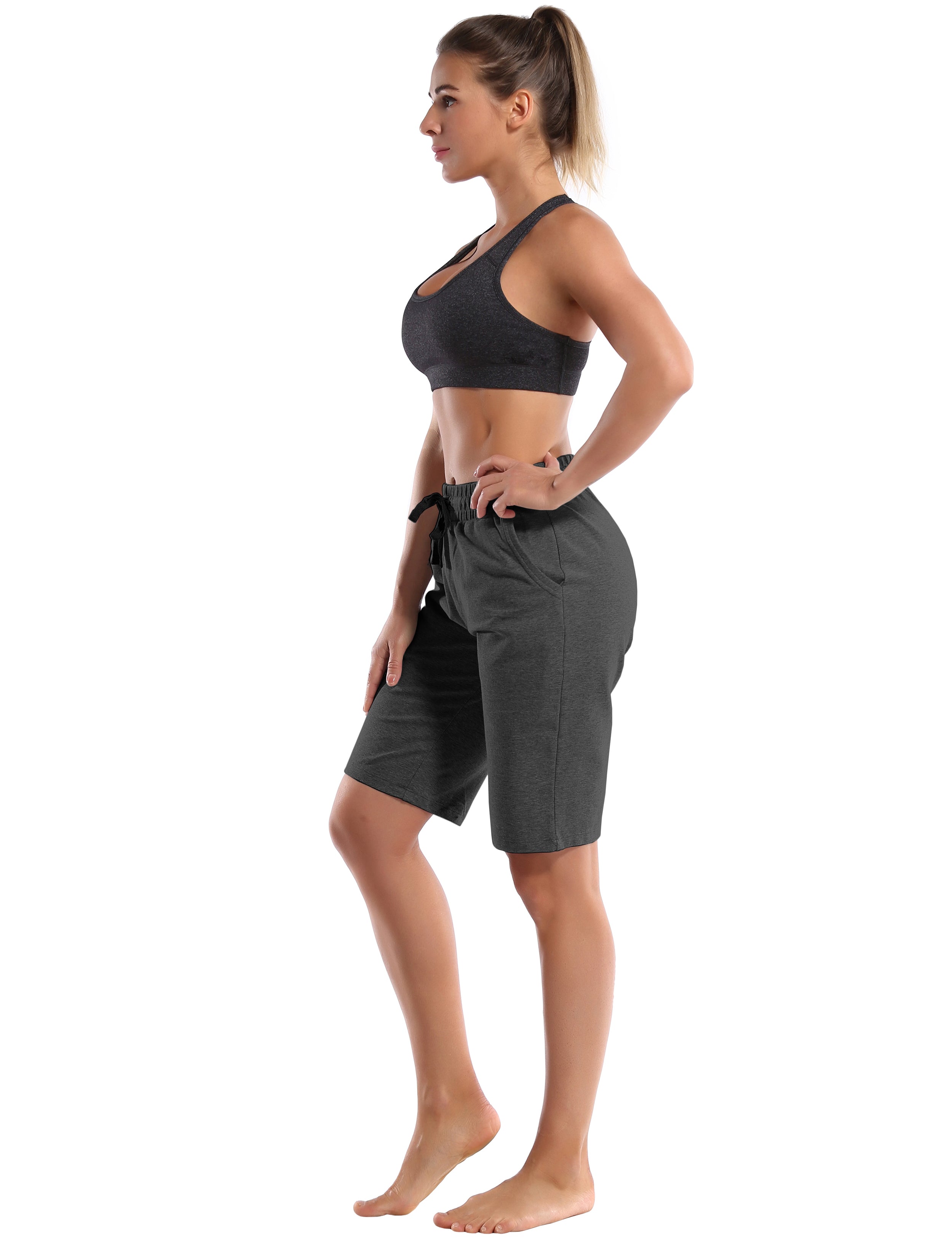 10" Joggers Shorts heathercharcoal_Tall Size