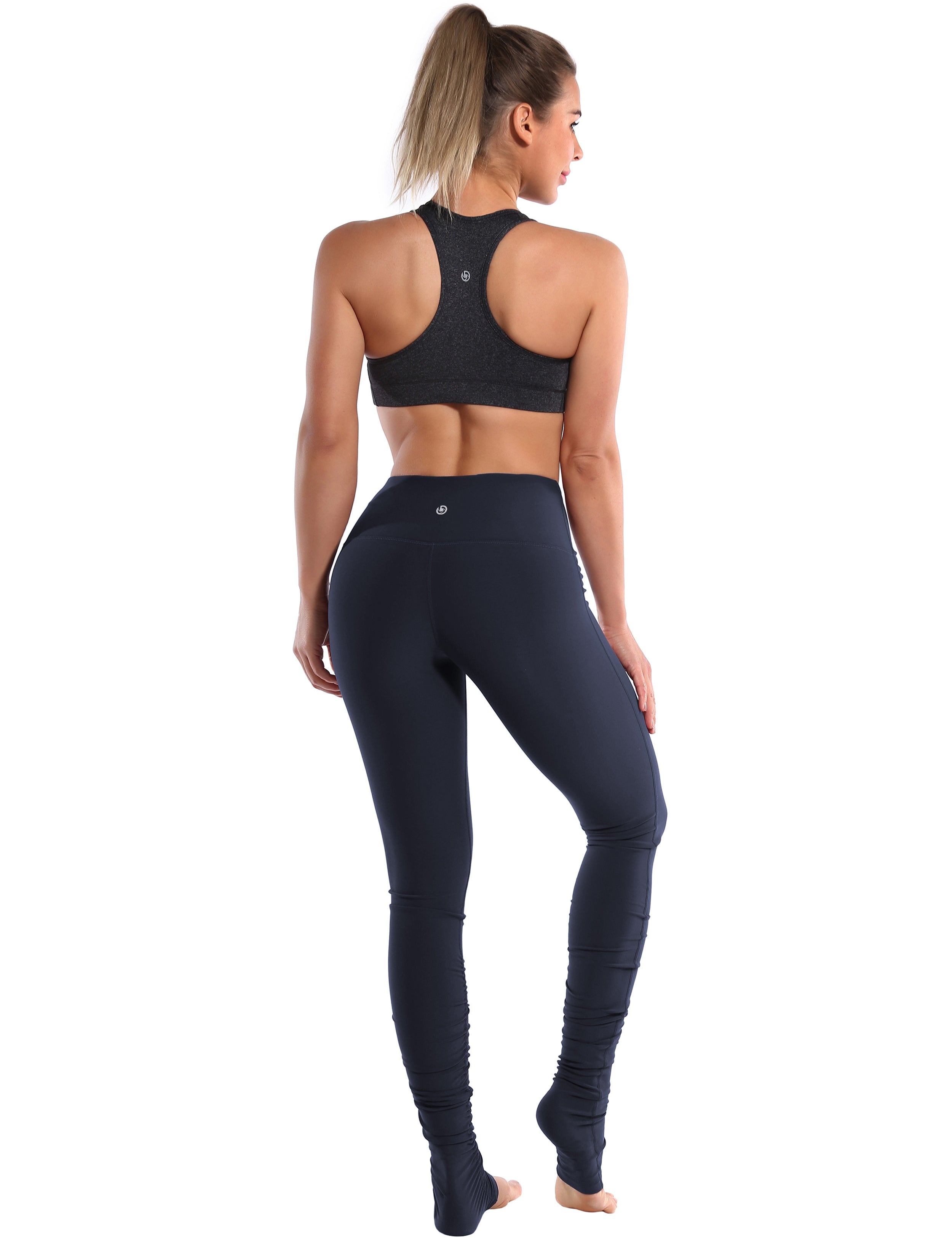 Over the Heel Golf Pants darknavy Over the Heel Design 87%Nylon/13%Spandex Fabric doesn't attract lint easily 4-way stretch No see-through Moisture-wicking Tummy control