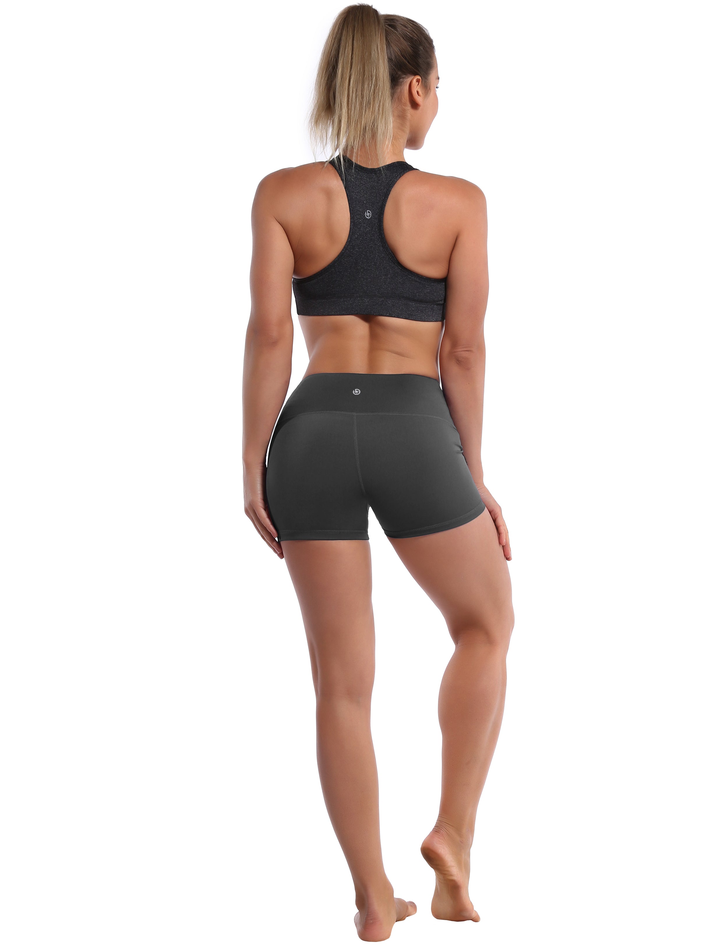 2.5" Biking Shorts shadowcharcoal Softest-ever fabric High elasticity High density 4-way stretch Fabric doesn't attract lint easily No see-through Moisture-wicking Machine wash 75% Nylon, 25% Spandex