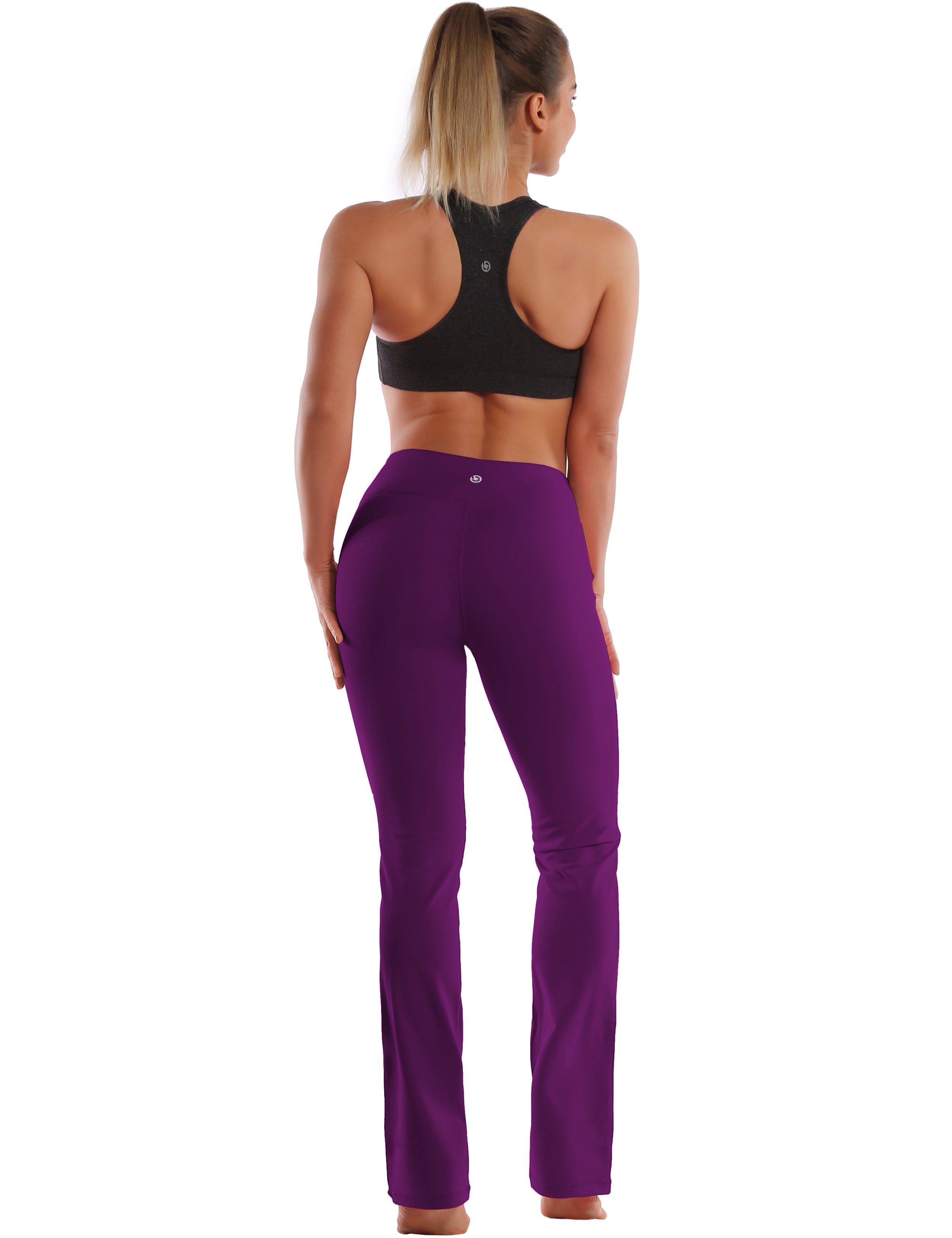 29" 31" 33" 35" Straight Leg Leggings plum_Jogging