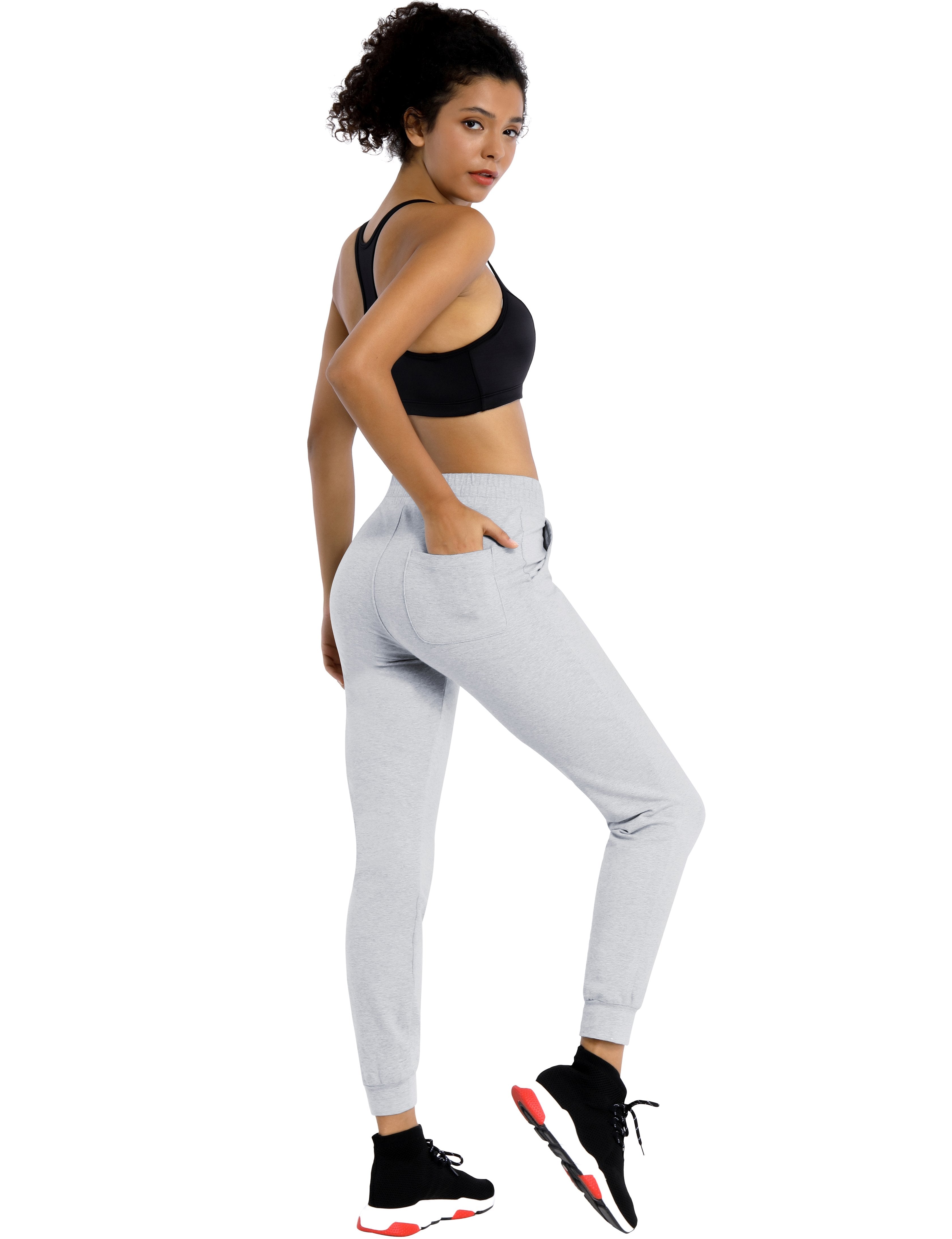 Training Joggers heathergray ins_Tall Size