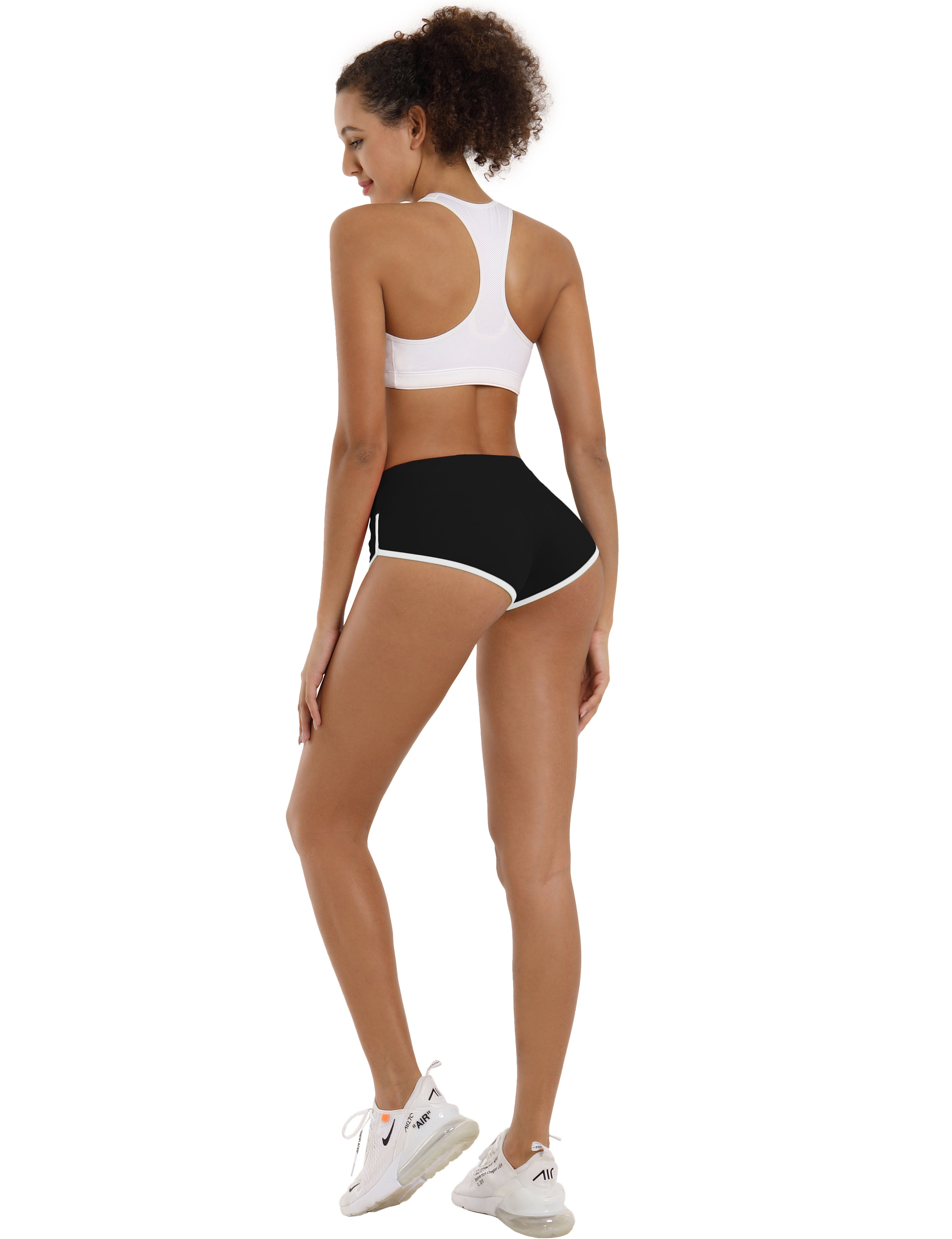 Sexy Booty Plus Size Shorts black_Plus Size – bubblelime