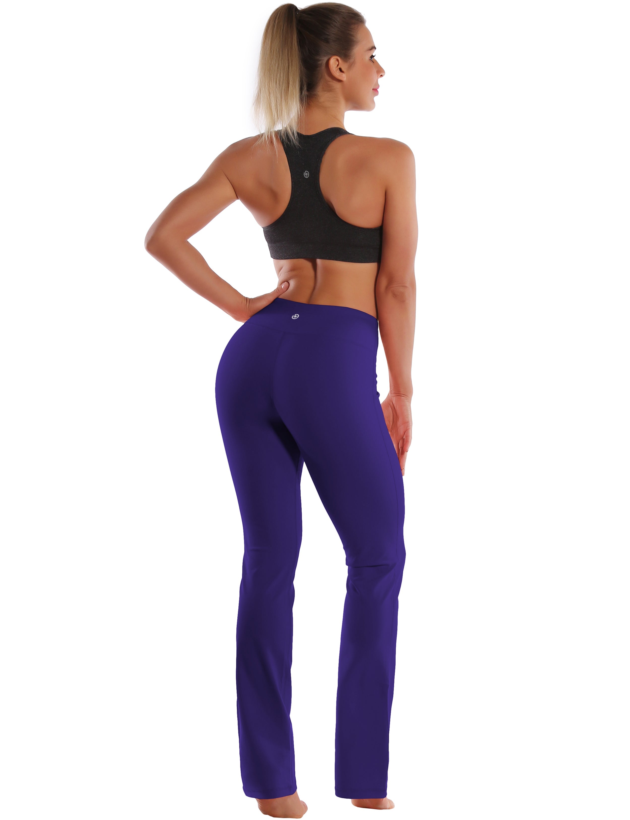 29" 31" 33" 35" Straight Leg Leggings darkpurple_Golf