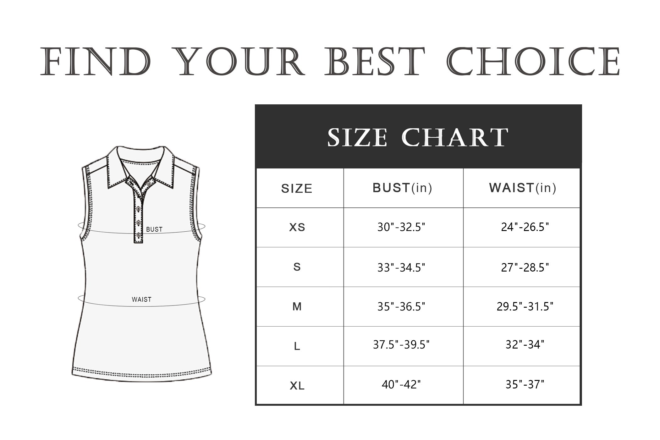 Sleeveless Slim Fit Polo Shirt white ins_Plus Size