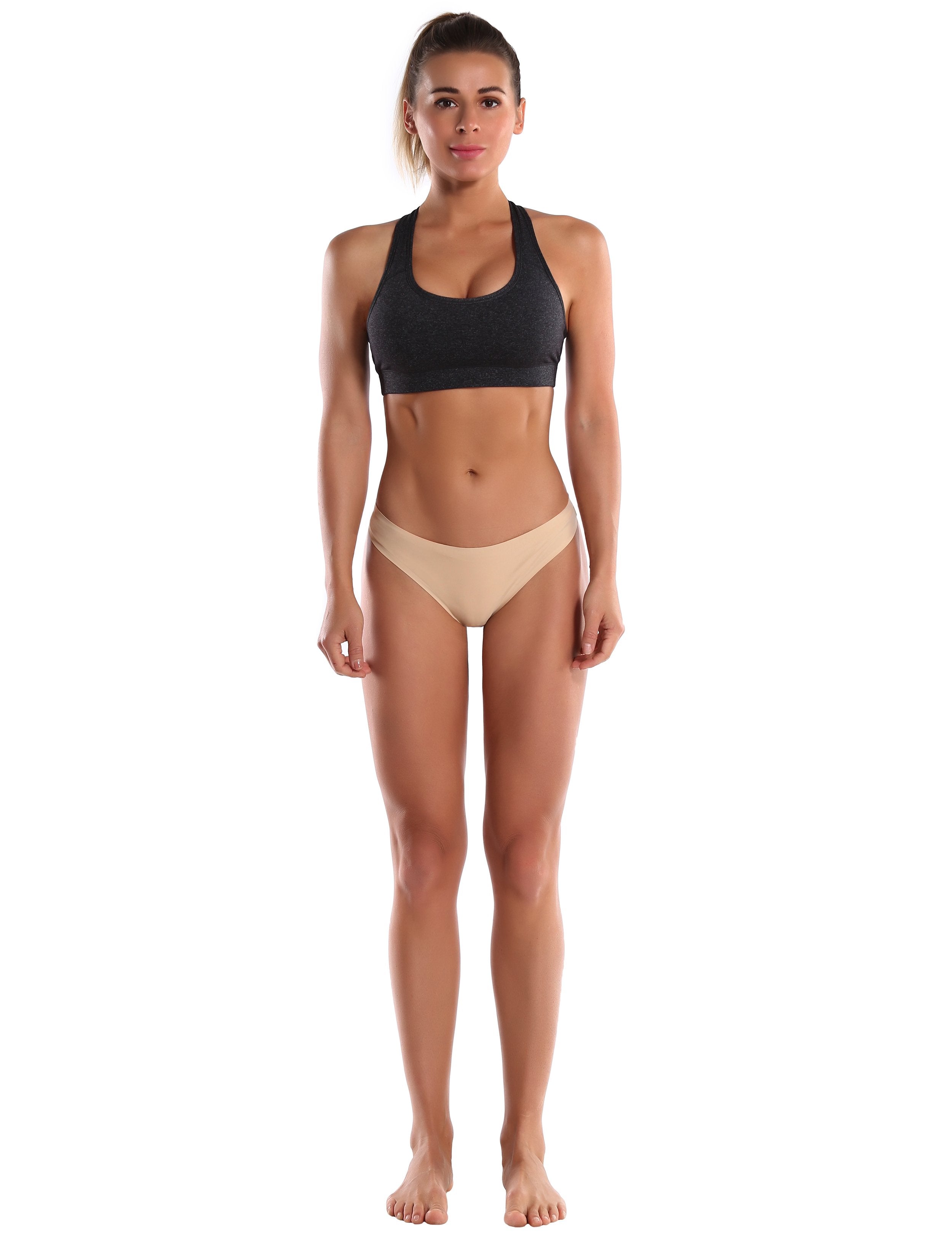 Invisibles Sport Thongs Skin Sleek, soft, smooth and totally comfortable: our newest thongs style is here. High elasticity High density Softest-ever fabric Laser cutting Unsealed Comfortable No panty lines Machine wash 95% Nylon, 5% Spandex