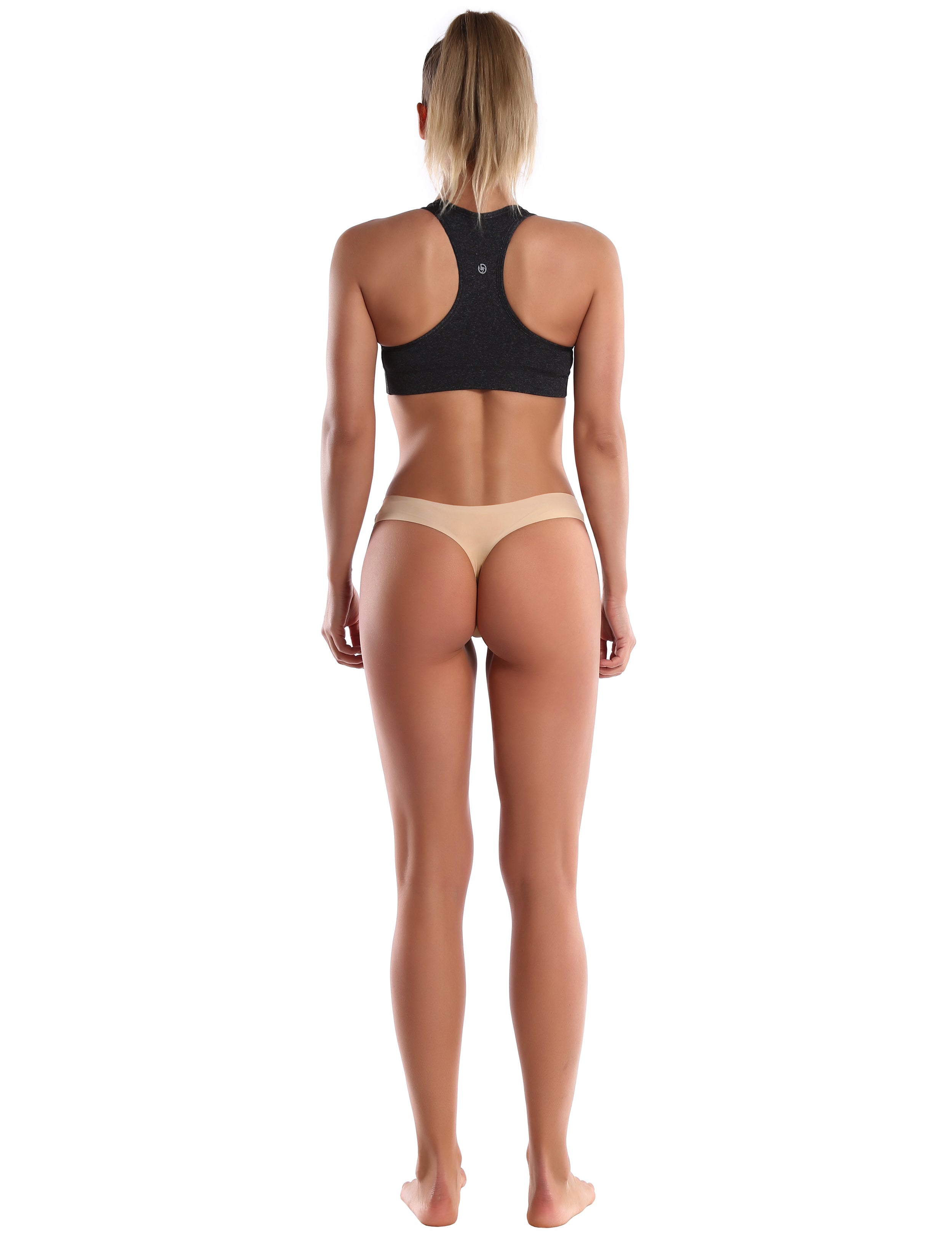 Invisibles Sport Thongs Skin Sleek, soft, smooth and totally comfortable: our newest thongs style is here. High elasticity High density Softest-ever fabric Laser cutting Unsealed Comfortable No panty lines Machine wash 95% Nylon, 5% Spandex