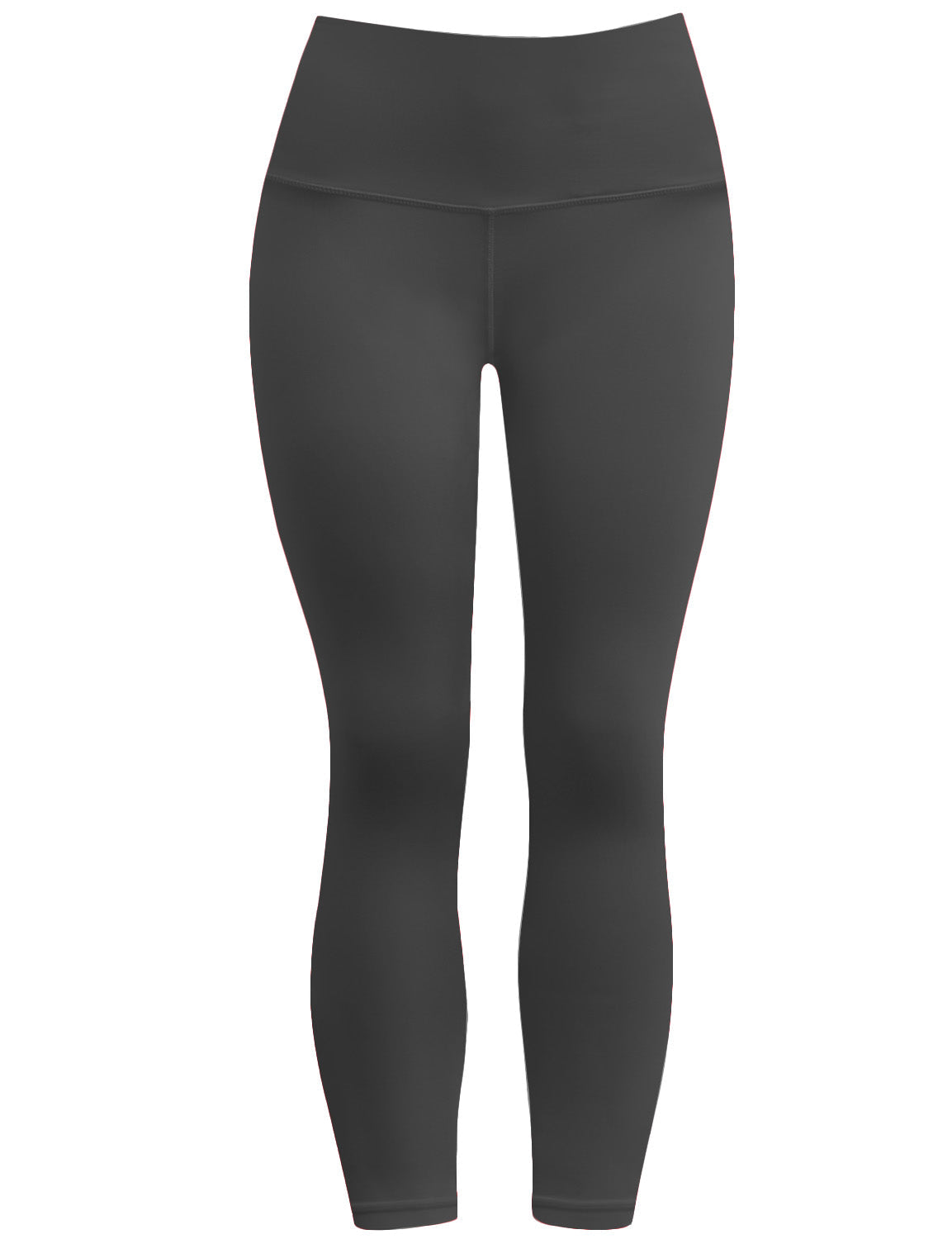 22" High Waist Crop Tight Capris shadowcharcoal_yoga