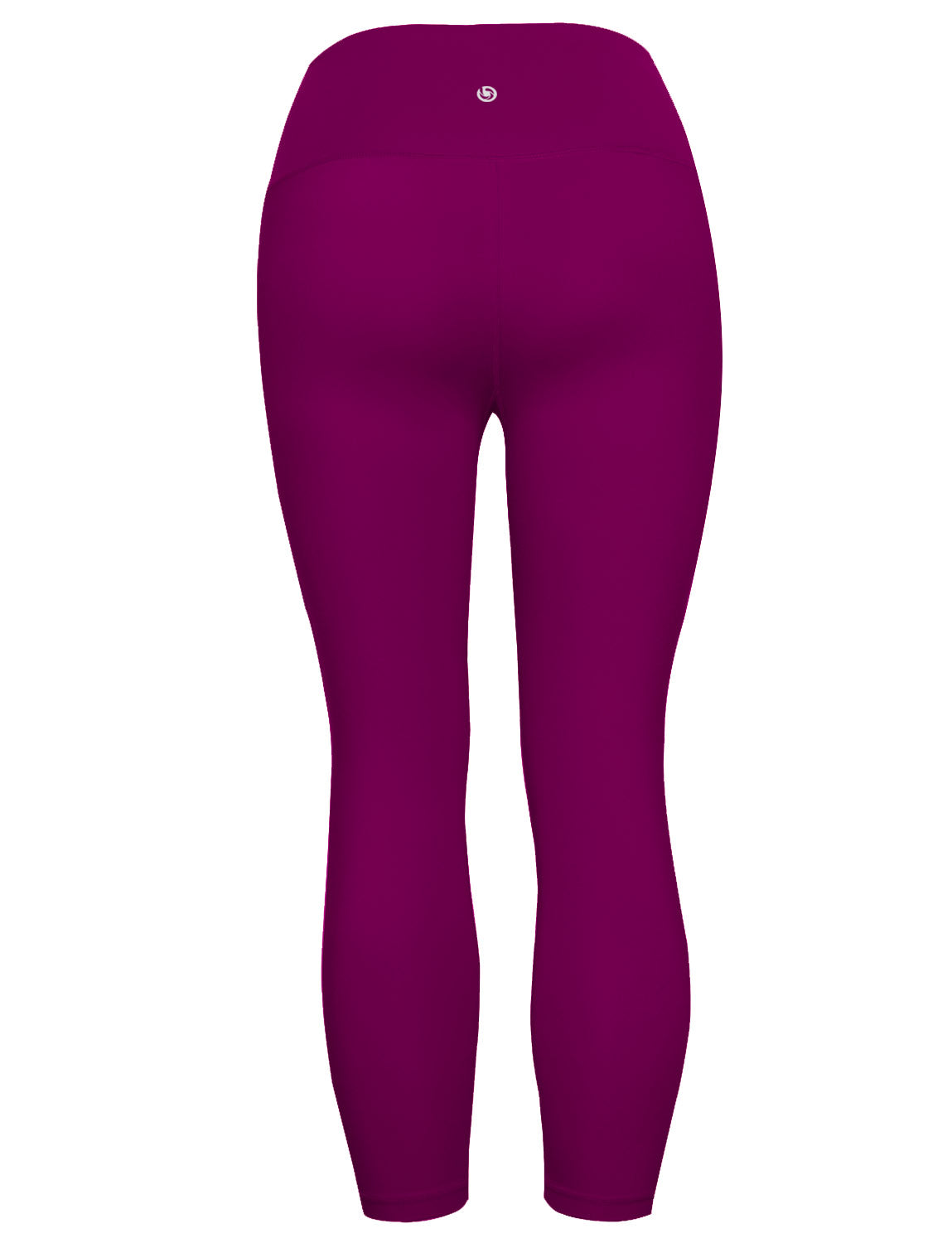 22" High Waist Crop Tight Capris grapevine