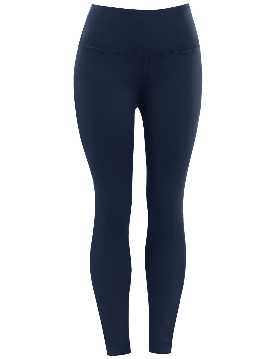 High Waist Running Pants darknavy 75%Nylon/25%Spandex Fabric doesn't attract lint easily 4-way stretch No see-through Moisture-wicking Tummy control Inner pocket Four lengths