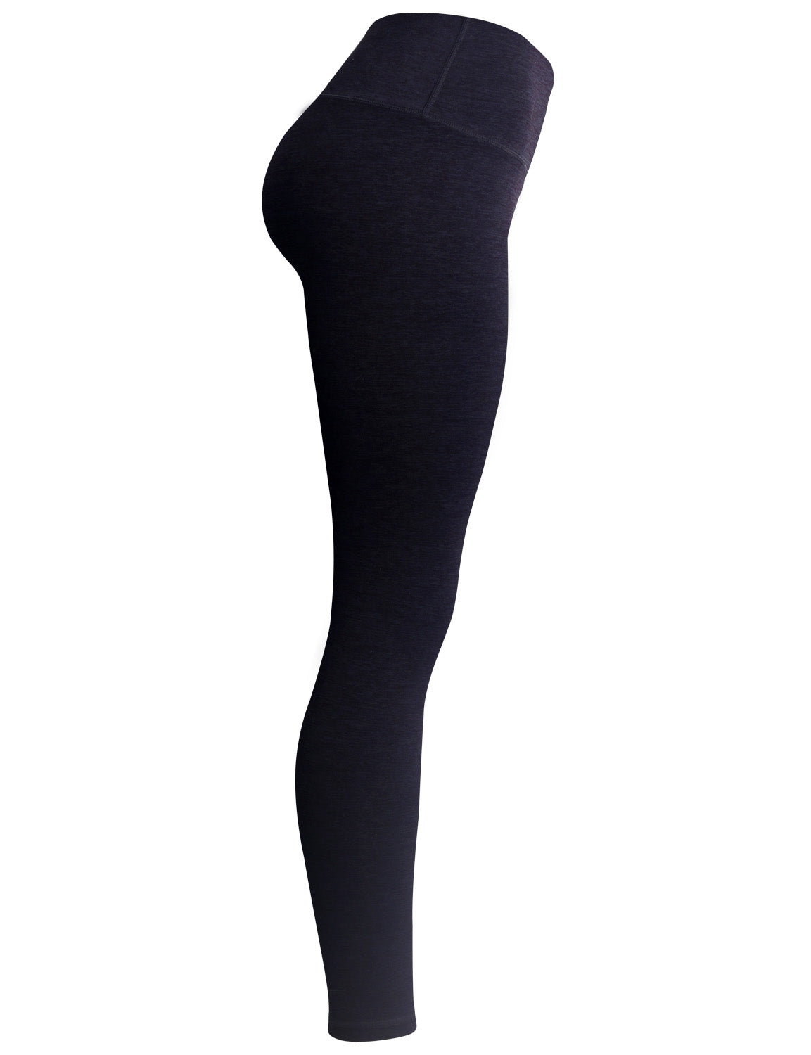 High Waist Running Pants heatherdarknavy