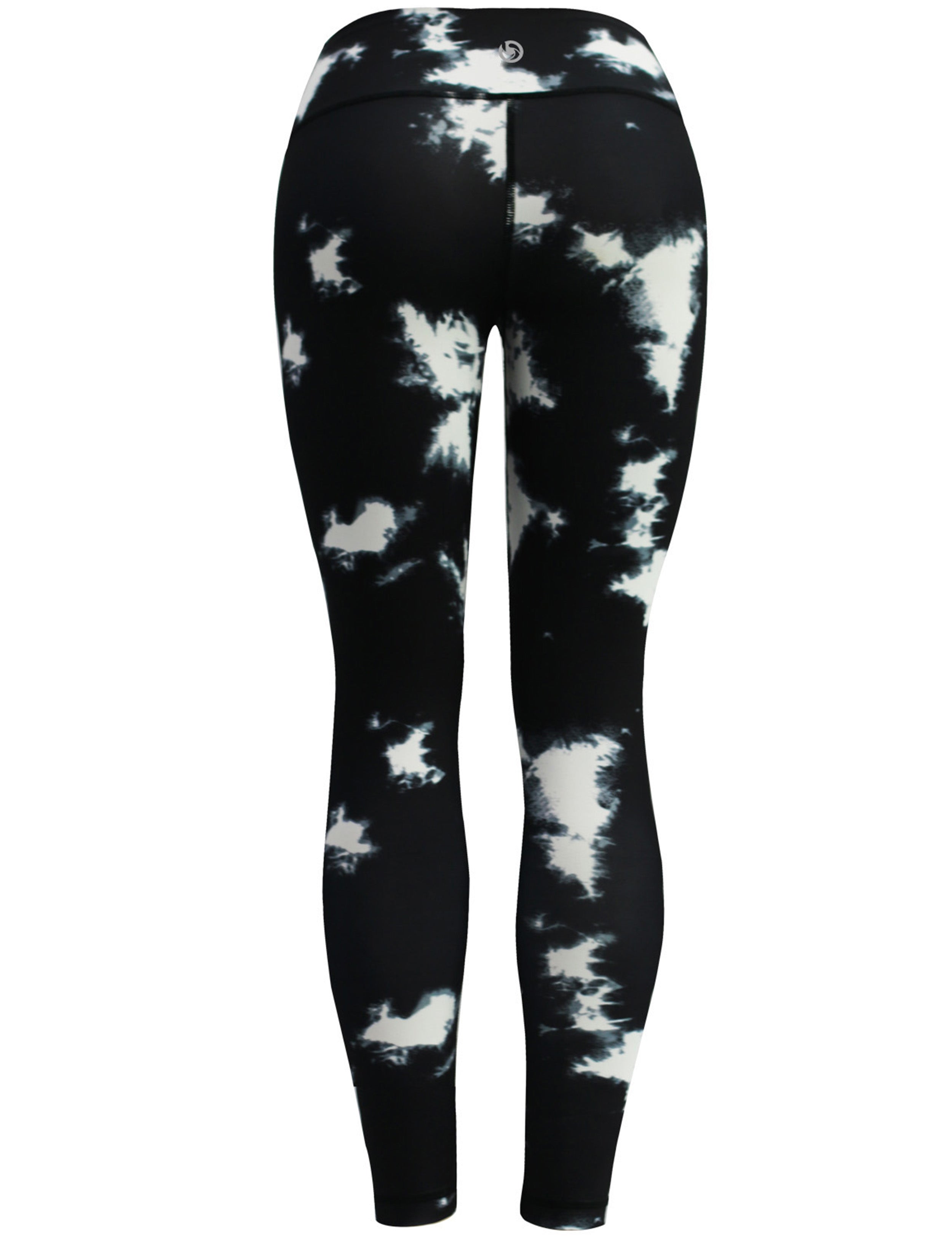 26" Printed Pilates Pants BLACKMARBLE