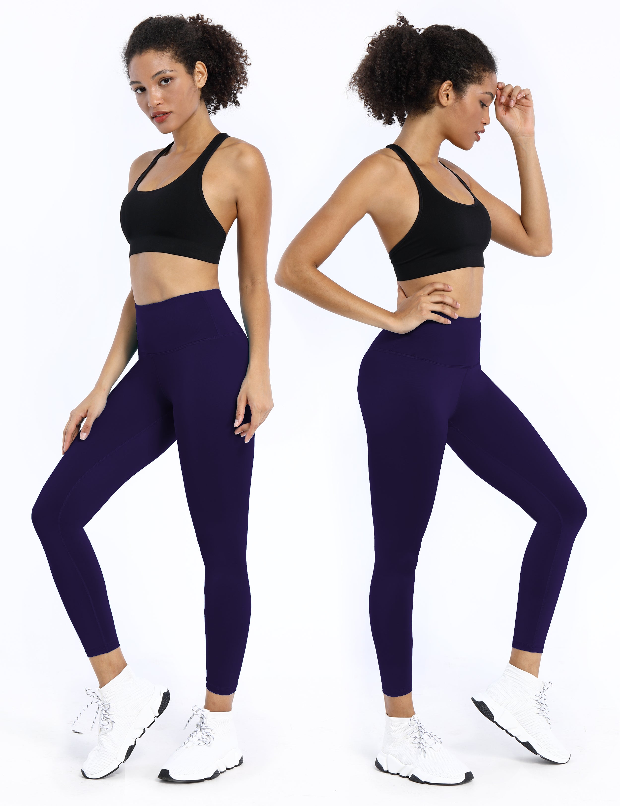 Comprar BUBBLELIME 22/26/28 Inseam Yoga Pants Inner Pocket Workout  Capris Running High Waist Full Length Leggings Tummy Control en USA desde  República Dominicana