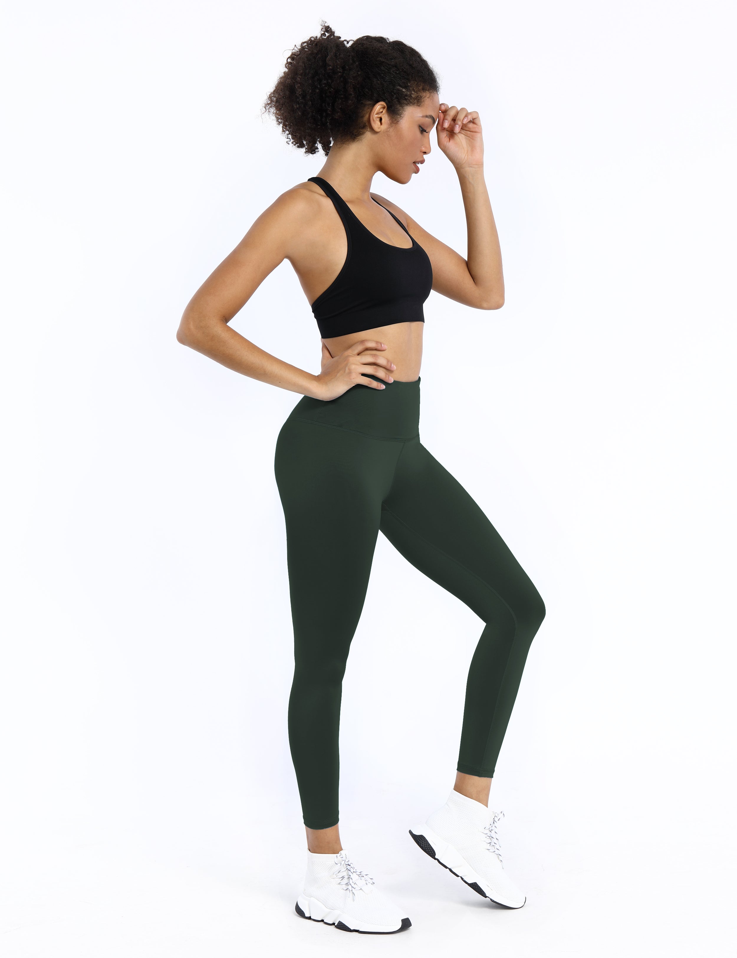 Spandex Womens Bubblelime Yoga Pants  Solid Sports Gym