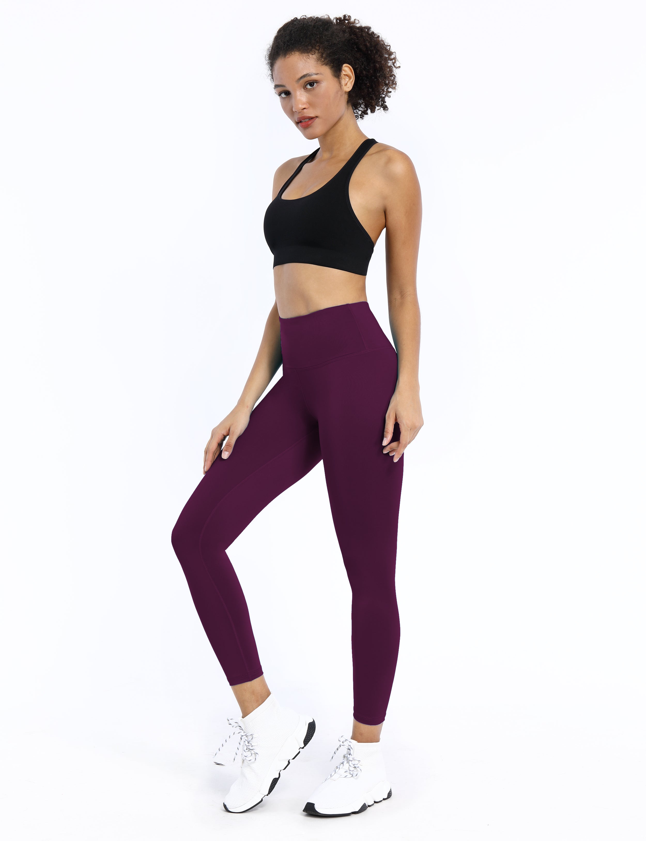 Spandex Womens Bubblelime Yoga Pants  Solid Sports Gym