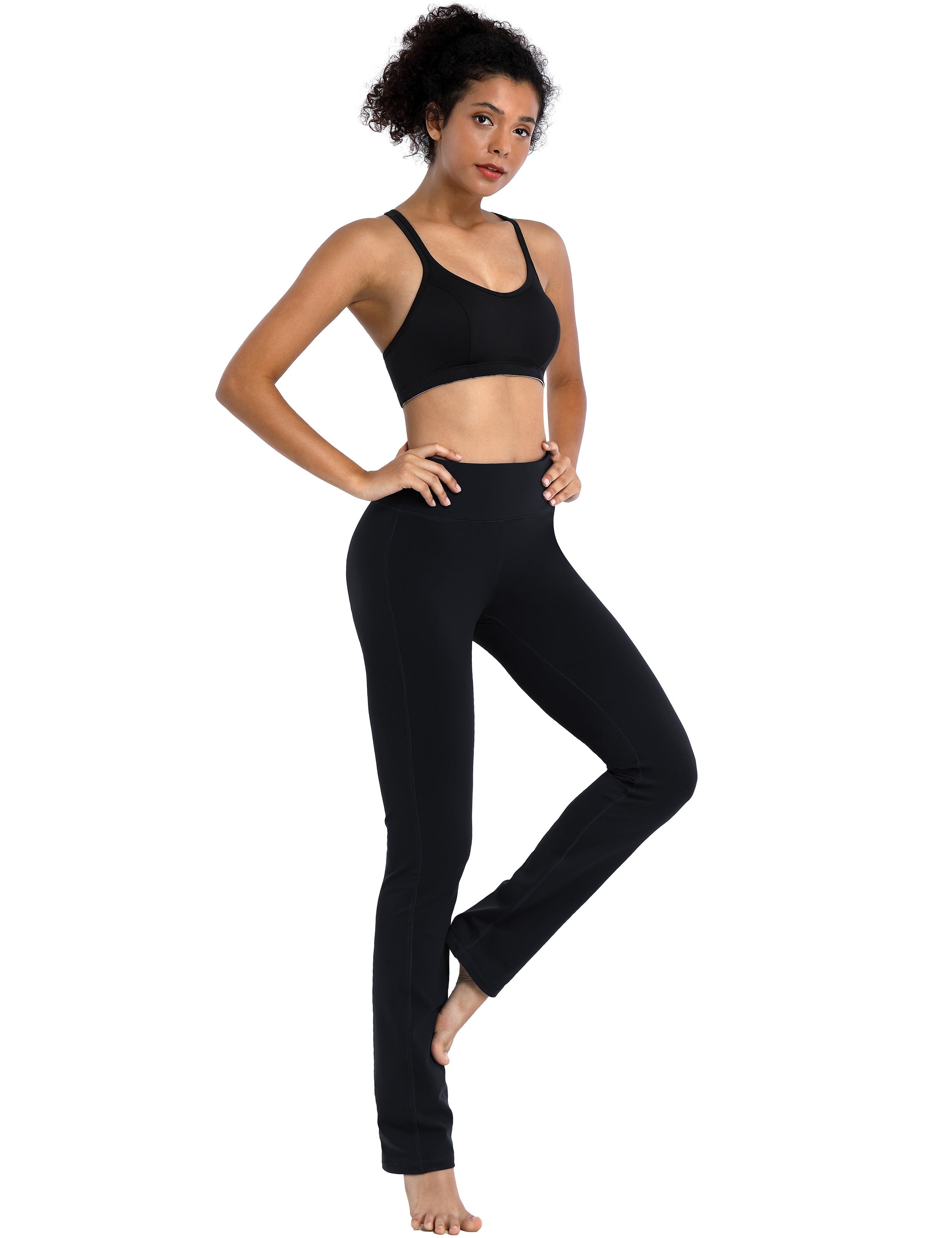 29" 31" 33" 35" Straight Leg Leggings black_Golf